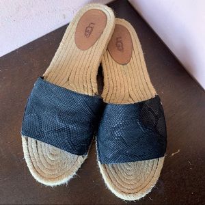 Uggs espadrille slides